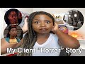 STORYTIME: BEAUTY SALON HORROR STORY | MY CLIENT HORROR STORY | Naysha Nicole