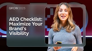 Your AEO Checklist for Brand Visibility in ChatGPT, Gemini & More | GROW Europe 2025 | HubSpot Live