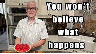 Unexpected Incident : Husband makes a Cherry Cream Cheese Pie