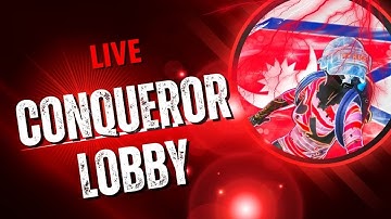 ASIA BEST MEMORIAL CONQUEROR LOBBY ....💀🔥#ricoreo #pubg #pubgmobile #pubgmjinx #1v3clutch