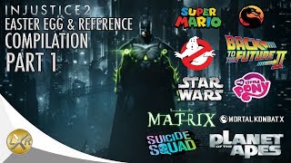 Injustice 2 - Easter Egg & Reference Compilation Part 1
