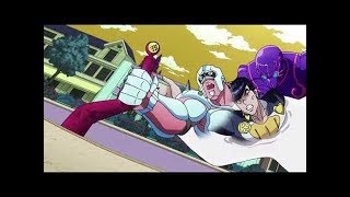 Best Anime"_ JJBA DiU: Josuke and Yuya vs Enigma Boy