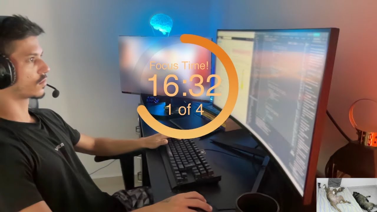 Pomodoro Live 50/10 – Foco e Produtividade para Trabalho e Estudo