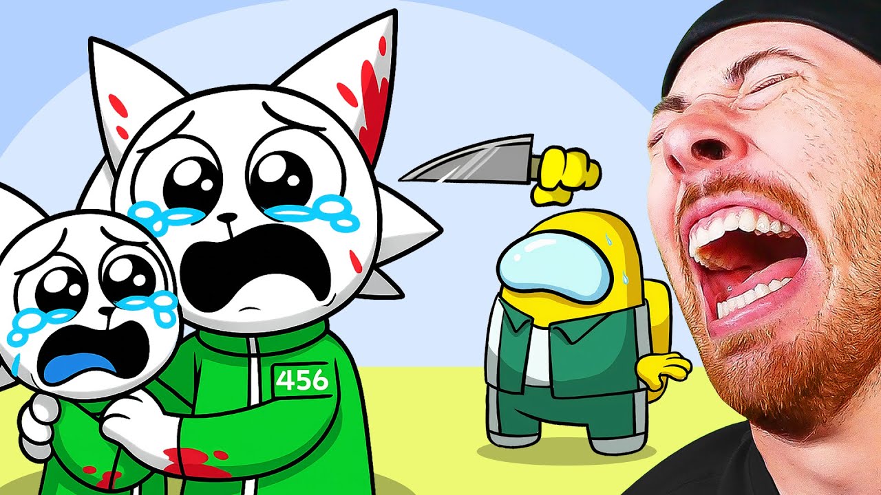 Mini Crewmate VS Sprunki Characters In SQUID GAME 2?! (Among Us)