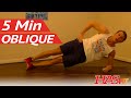 5 Minute Oblique Workout - Loose Love Handles Workouts - HASfit Love Handles Exercises for Obliques