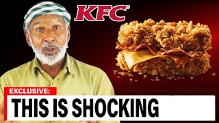 Tribal People Try Double Down Sandwich