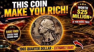 1965 Quater That Changed Numismatic History -Million Dollar Auction Record