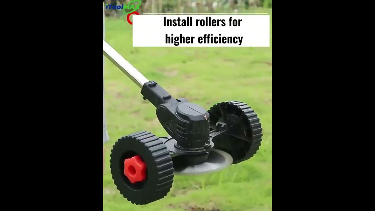 Portable Wireless Weeding Machine With Wheels