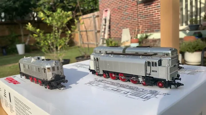 The Model Fleet Overview (CH2: Marklin Diesel Forefathers Set)