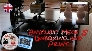 Anycubic Mega S - Unboxing and Print