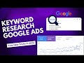 How To Do Keyword Research | Google Ads | Keyword Planner | Google Tips | #googleads #ads