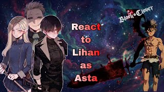 Bad Party Ending (NTR) React to Mc as Asta || Black clover || – Gacha React - AU
