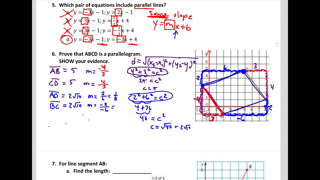 geometry unit 5 homework 8