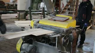 Thickness Planer - cutting wooden planks