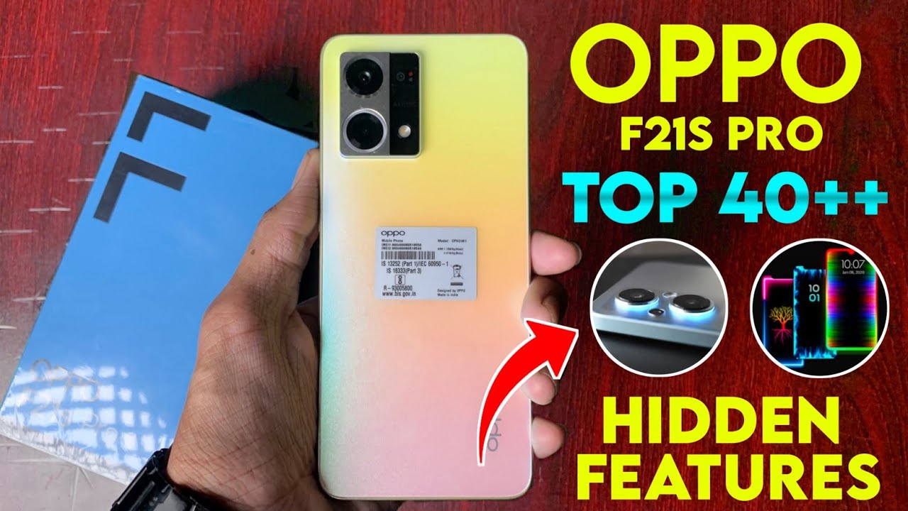 Oppo F21s Pro 4G Top 40+++ Hidden Features | Oppo F21s Pro Tips & Tricks | Oppo F21s Pro 4G