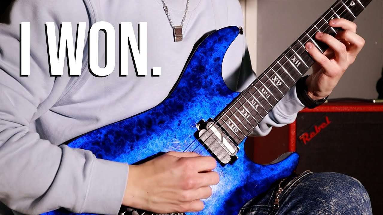 I won Jared Dines' World's Biggest Shred Collab 7 contest