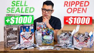 What’s More Profitable: Opening or Selling Sports Card Boxes?