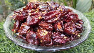 শুকনো বরইয়ের টক-ঝাল-মিষ্টি আচার রেসিপি || Boroi Achar Recipe || Plam Pickle screenshot 5