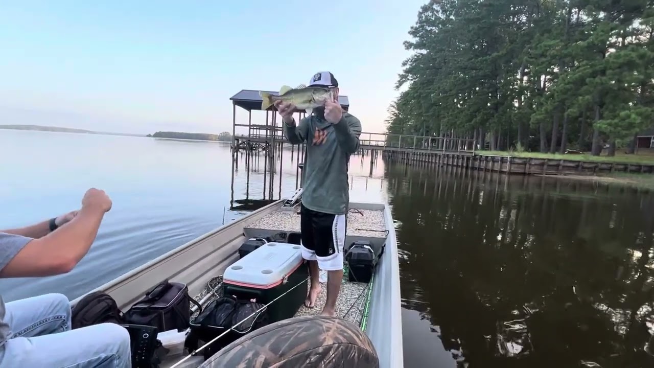Summertime Bass Fishing Trip