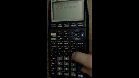 TI 83 program Converting Radians to Degrees
