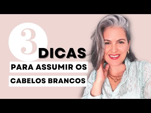 Vídeo: Como deixar meu cabelo mais grisalho?