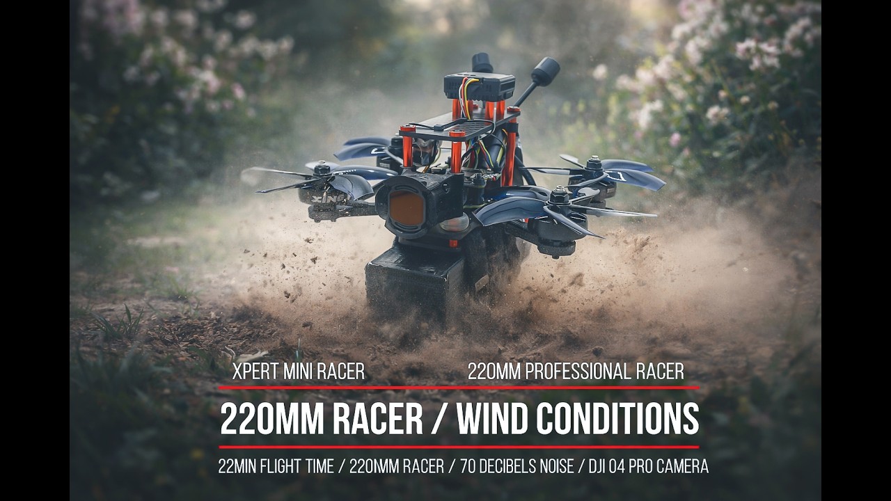 Flight capabilities in windy conditions and in complex spaces of the ...