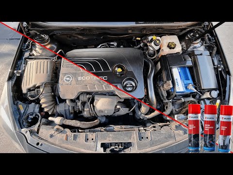 WÜRTH MOTOR TEMİZLEME SPREYİ NASIL? | OPEL INSIGNIA, ASTRA J VE i20 | MOTOR YIKANIR MI? vauxhall