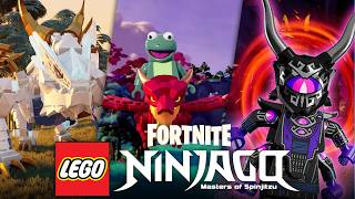 LA GUIA COMPLETA DE NINJAGO en LEGO FORTNITE QUE ESTABAS BUSCANDO