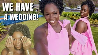 Wearing Natural Hair To A Wedding?!...Let's Get ready 💍