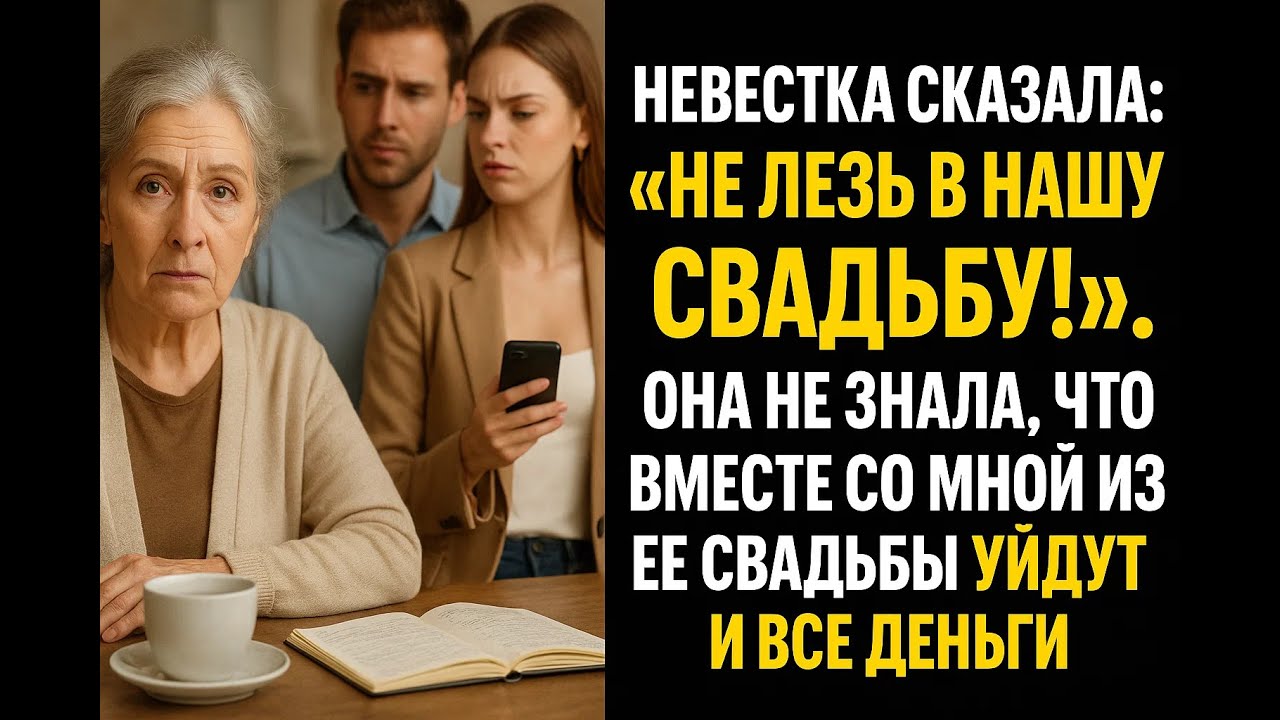 «Оставайся в своей полосе» — сказала невестка. Она не знала, что там лежал весь бюджет на ее свадьбу
