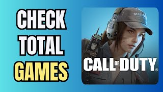 How to Check Total Match Played in COD Mobile (View All Played Games) screenshot 5