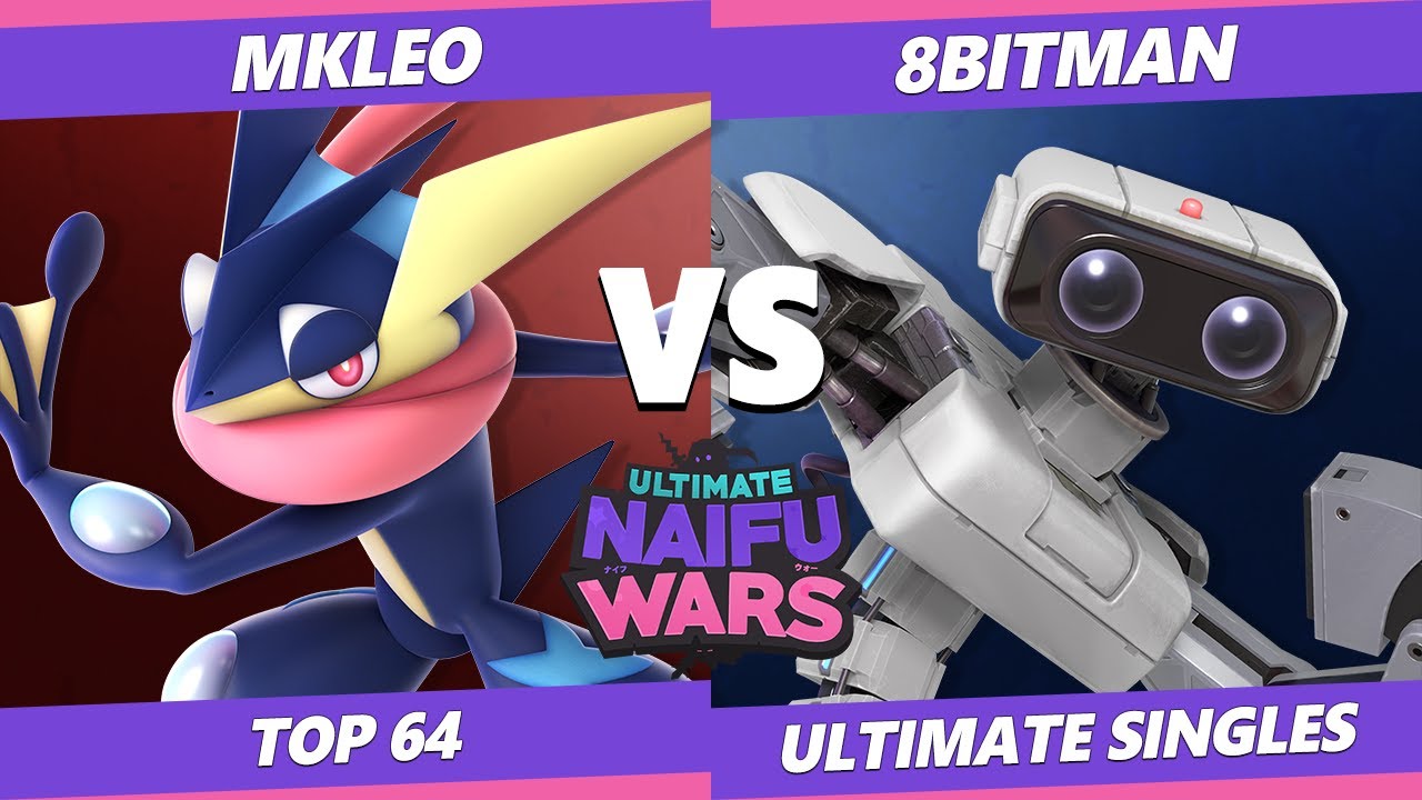 Naifu Wars 13 Top 64 - T1 | MkLeo (Greninja) Vs. 8BitMan (ROB) SSBU Singles
