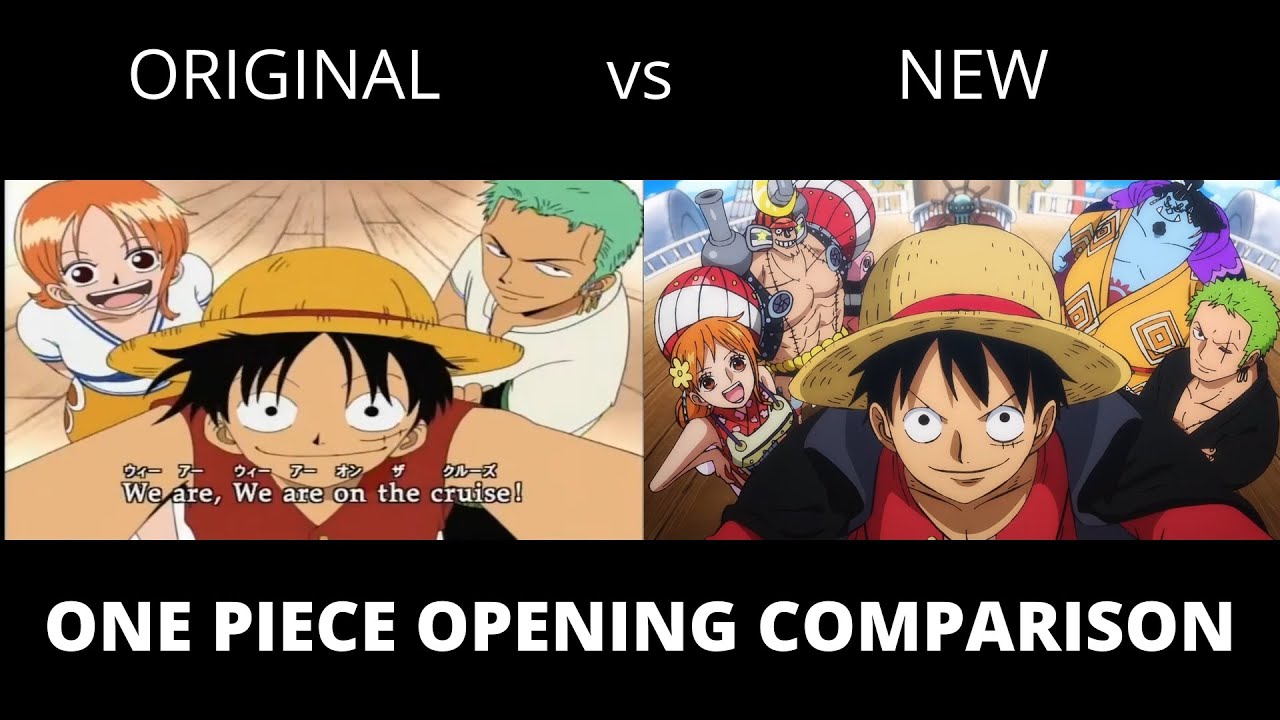 One piece Episode 1 VS Episode 1000 #onepiece #anime #animeedit