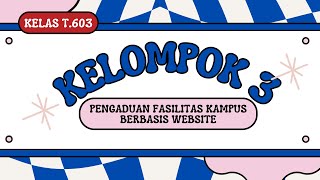 Tugas UAS Database Terdistribusi Aplikasi Pengaduan Fasilitas Kampus Berbasis Website