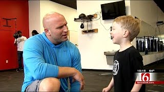 'Warrior 3-Year-Old' Tulsa Firefighter's Inspiration To Fight For Charity