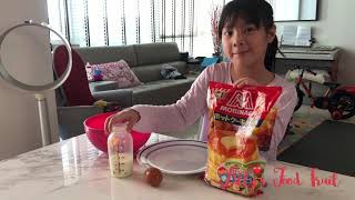 Fluffy Pancakes using Morinaga Pancake mix