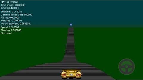 Faux Car (v0.0.2). Pseudo 3D road tests.