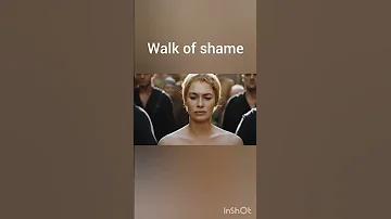 Walk Of Shame Game Of Thrones Best Scenes Cersi Walk Of Shame Shorts Ytshorts Walkofshame 