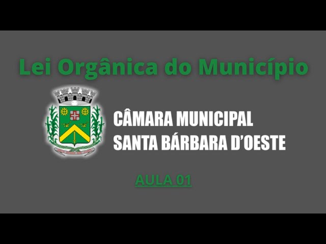 Câmara Municipal de Santa Bárbara d'Oeste - SP