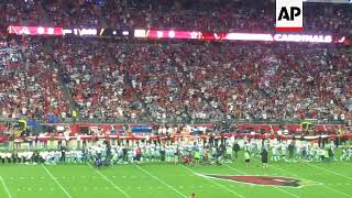 NFL Dallas Cowboys players kneel, Arizona crowd boos