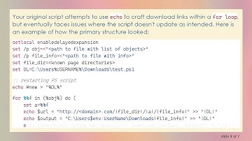 How to Use a For Loop in PowerShell to Dynamically Download Files