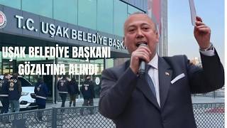 Uşak Belediye Başkanı Özkan Yalımın Otel Odasında Gözaltına Alındığı Anlar