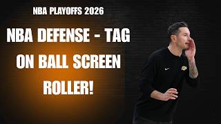 NBA Defense - Tag on Ball Screen Roll!