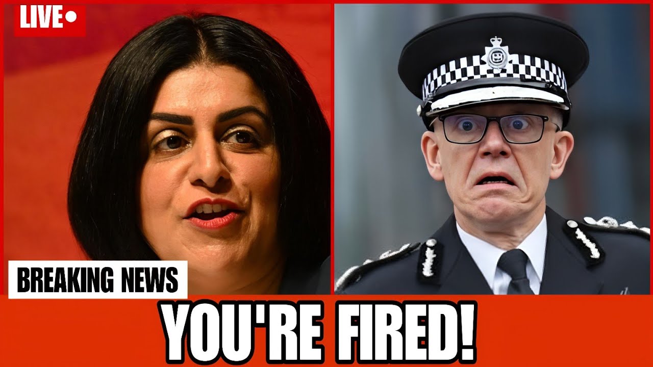 JUST IN! Shabana Mahmood SACKS West Midlands Police Chief For FAKE Evidence To Promote Starmer Plot