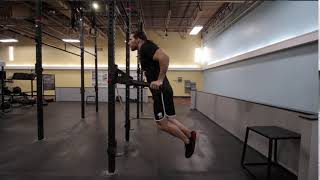 Dips on Dip Bar {Slow Eccentric} (879)