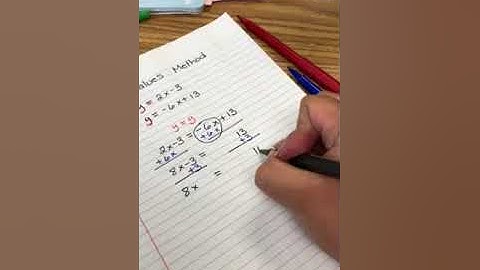 CC3 Ch.5.2 Equal Values Method