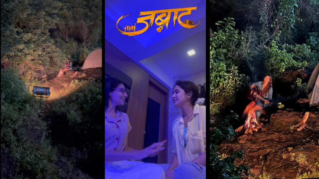 Jabraat / जब्राट - Anushka & Pragati - Making - Night Valley Scene - अंधाऱ्या रात्री #marathi #मराठी