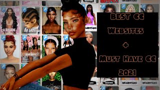 The BEST CC Websites + Must Have CC ✨! CC links Included | Sims 4