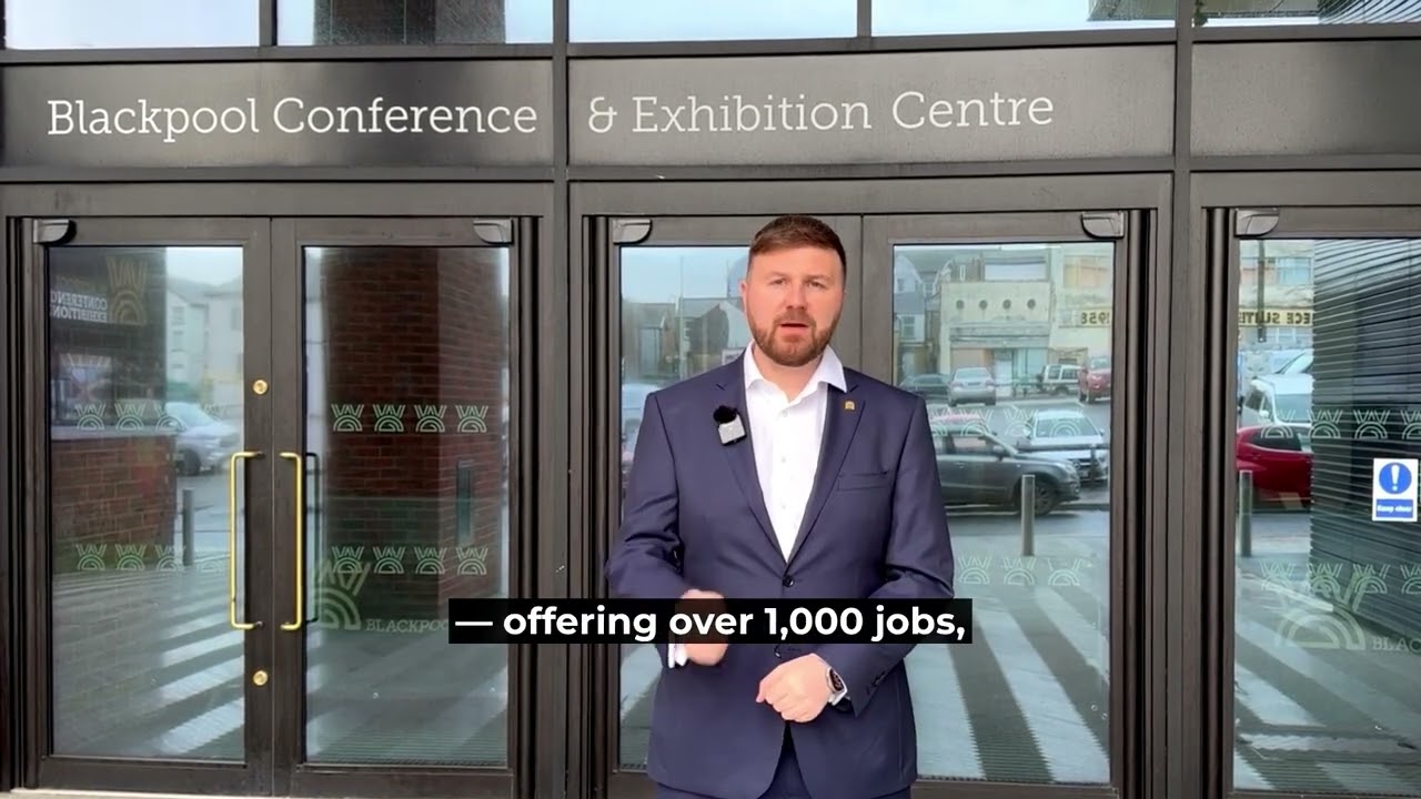 Blackpool's Biggest Ever Jobs Fair is Coming | Chris Webb MP
