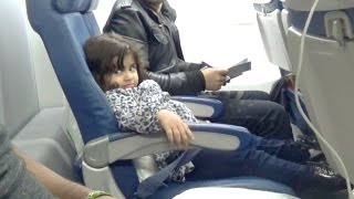 BABY'S FIRST PLANE RIDE!